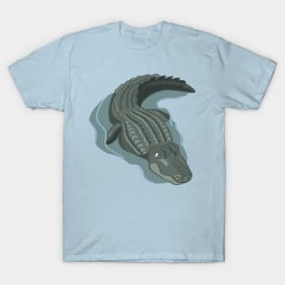 Aquatic Crocodile T-Shirt